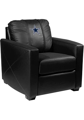 Dallas Cowboys Faux Leather Club Desk Chair - Blue