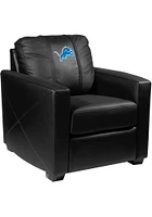 Detroit Lions Faux Leather Club Desk Chair - Blue