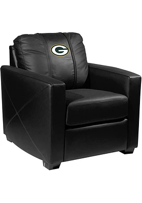 Green Bay Packers Faux Leather Club Desk Chair - Green