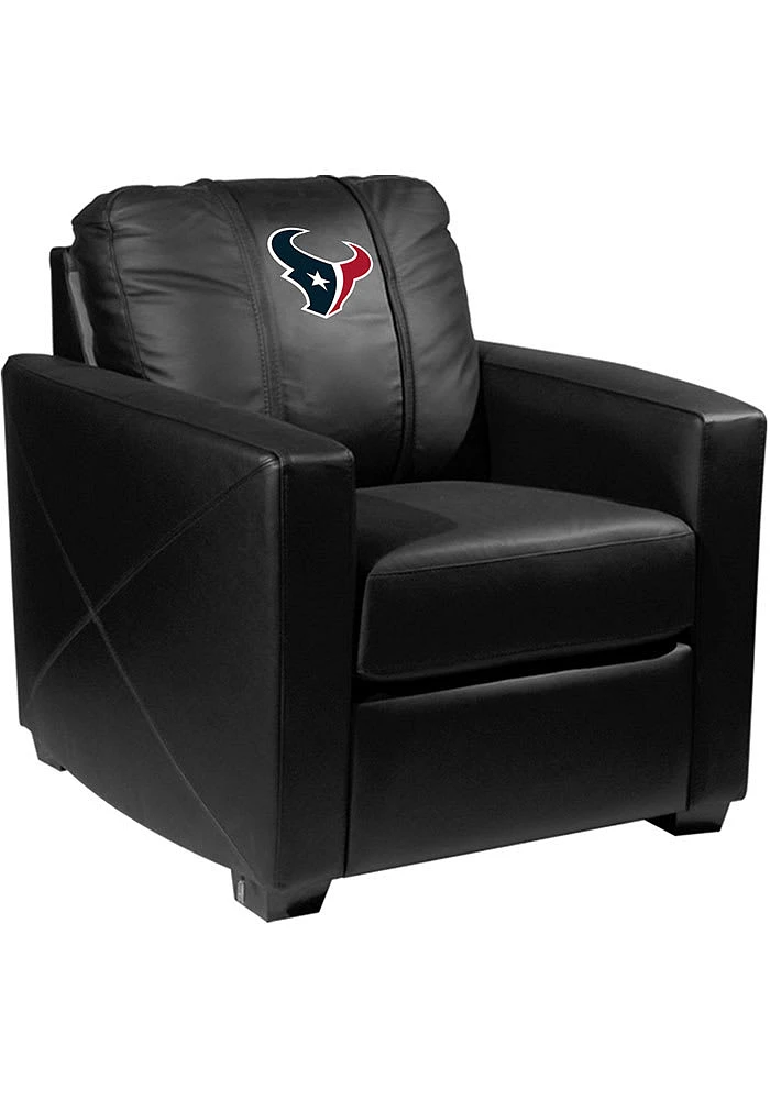 Houston Texans Faux Leather Club Desk Chair - Blue