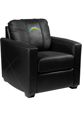 Los Angeles Chargers Faux Leather Club Desk Chair - Blue