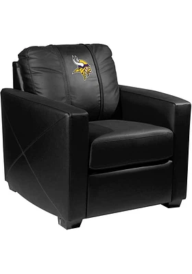 Minnesota Vikings Faux Leather Club Desk Chair - Purple