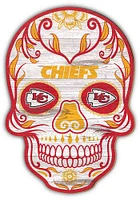 Kansas City Chiefs 12 Sugar Skull Sign Sign