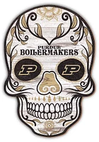Purdue Boilermakers 12 inch Sugar Skull Sign