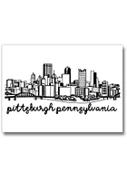 Pittsburgh 2.5 x 3.5 in Magnet