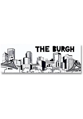 Pittsburgh 1.5 x 4.5 in Magnet