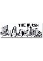 Pittsburgh 1.5 x 4.5 in Magnet