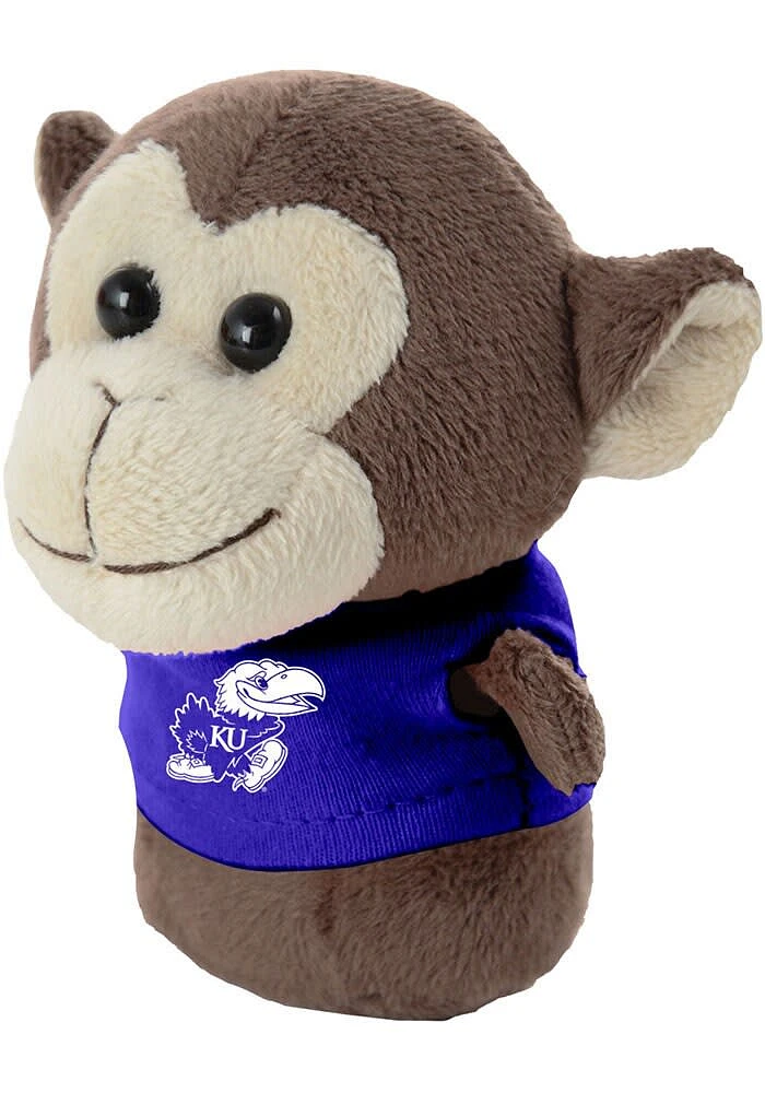 Kansas Jayhawks MONKEY Plush - Blue