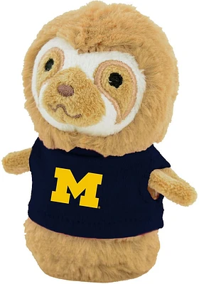 Michigan Wolverines SLOTH Plush - Blue