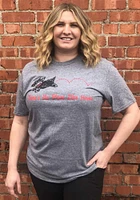 Toto  Wizard of Oz Grey No Place Like Home Short Sleeve Fashion T Shirt
