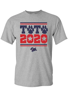 Wizard of Oz Womens Grey Toto 2020 Short Sleeve T-Shirt