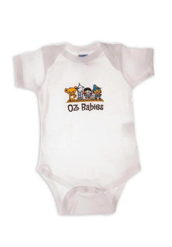 Wizard of Oz Baby White Babies Short Sleeve One Piece