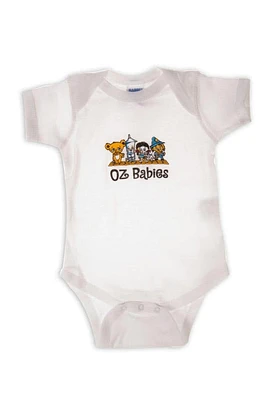 Wizard of Oz Baby White Babies Short Sleeve One Piece