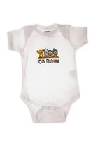 Wizard of Oz Baby White Babies Short Sleeve One Piece