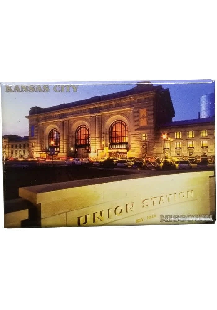 Kansas City Union Station Graphic Magnet