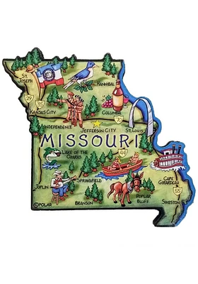 Missouri State Shape Magnet