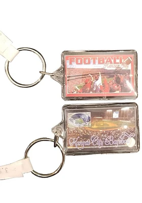 Kansas City Kauffman/Arrowhead Keychain - Blue