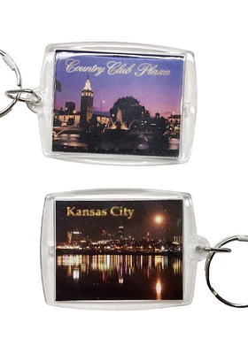 Kansas City Country Club plaza Keychain - Blue