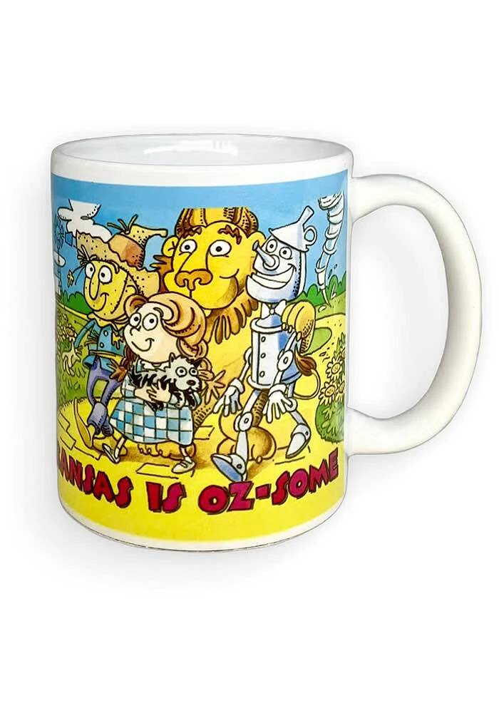 Kansas Ozsome Ceramic Mug - White