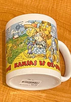 Kansas Ozsome Ceramic Mug - White