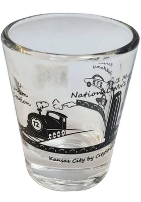 Kansas City CityStrips Shot Glass