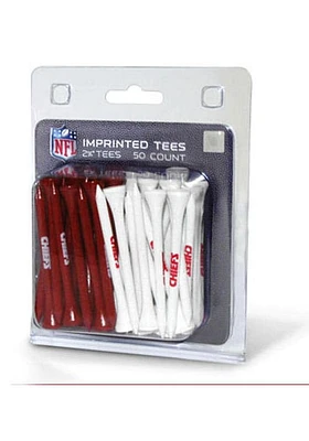 Kansas City Chiefs 50 Pack Golf Tees