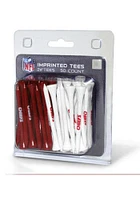 Kansas City Chiefs 50 Pack Golf Tees