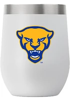 Pitt Panthers Team Mascot 12oz Stemless Stainless Steel Stemless - Grey