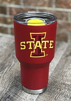 Iowa State Cyclones Team Logo 30oz Stainless Steel Tumbler - Red