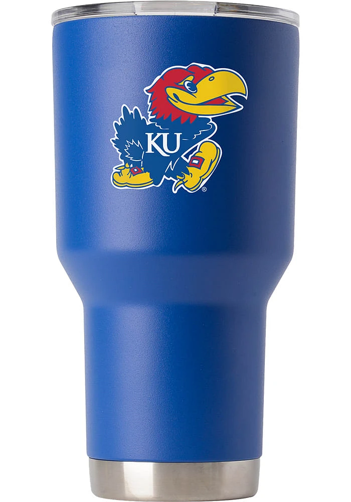 Kansas Jayhawks Team Logo 30oz Stainless Steel Tumbler