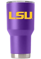 LSU Tigers Team Logo 30oz Stainless Steel Tumbler - Purple