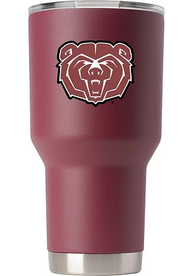 Missouri State Bears Team Logo 30oz Stainless Steel Tumbler - Maroon