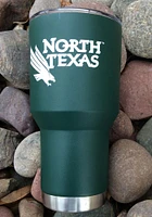 North Texas Mean Green Team Logo 30oz Stainless Steel Tumbler - Green