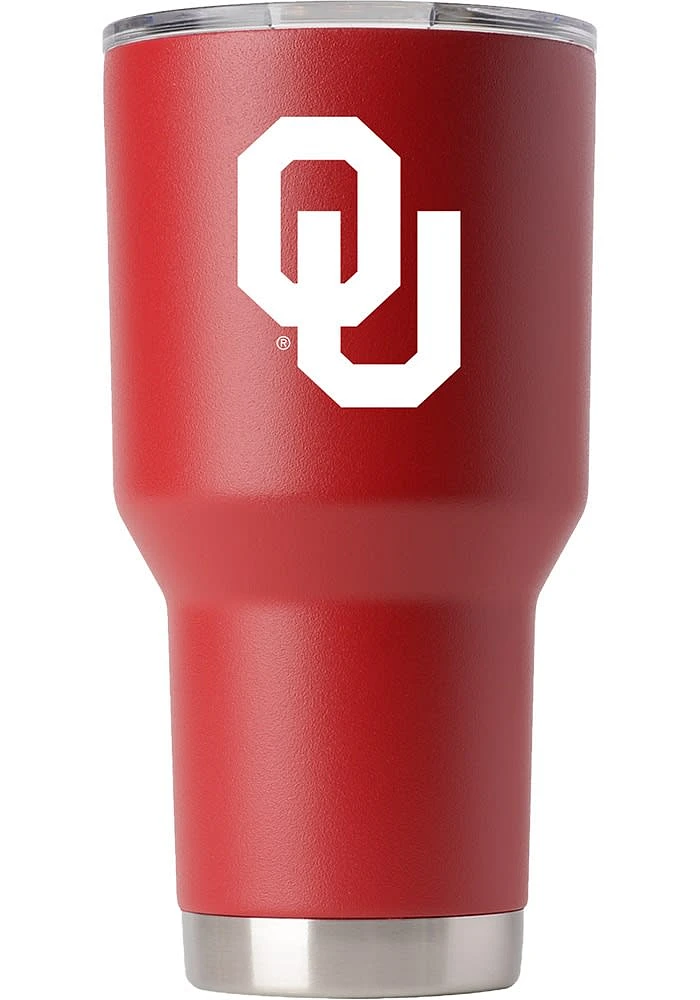 Oklahoma Sooners Team Logo 30oz Stainless Steel Tumbler