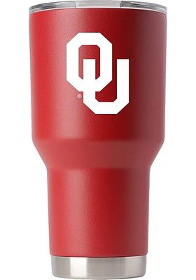 Oklahoma Sooners Team Logo 30oz Stainless Steel Tumbler
