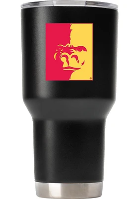 Pitt State Gorillas Team Logo 30oz Stainless Steel Tumbler - Black