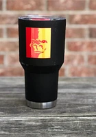 Pitt State Gorillas Team Logo 30oz Stainless Steel Tumbler - Black