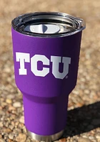 TCU Horned Frogs Team Logo 30oz Stainless Steel Tumbler - Purple