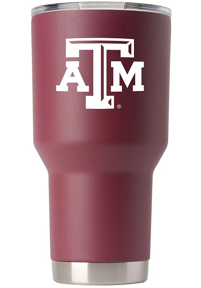 Texas A&M Aggies Team Logo 30oz Stainless Steel Tumbler - Maroon