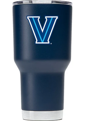 Villanova Wildcats Team Logo 30oz Stainless Steel Tumbler - Navy Blue