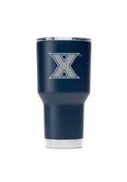 Xavier Musketeers Team Logo 30oz Stainless Steel Tumbler - Navy Blue