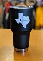 Texas Lone Star State of Mind 30oz Stainless Steel Tumbler - Black