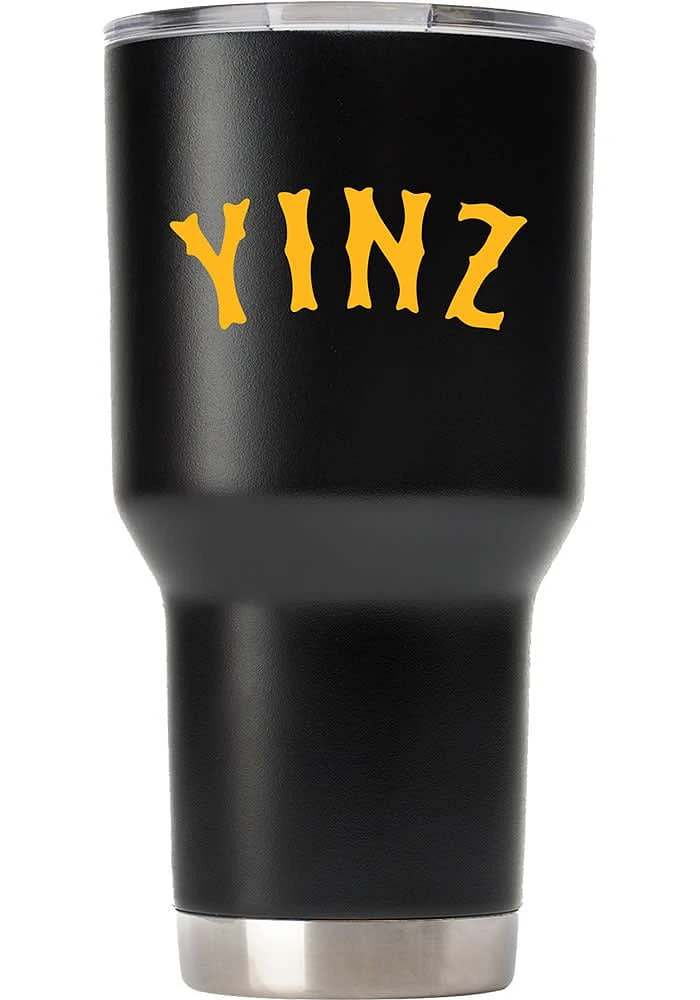 Pittsburgh YINZ 30oz Stainless Steel Tumbler - Black