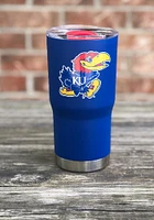 Kansas Jayhawks Team Logo 20oz. Stainless Steel Tumbler - Blue