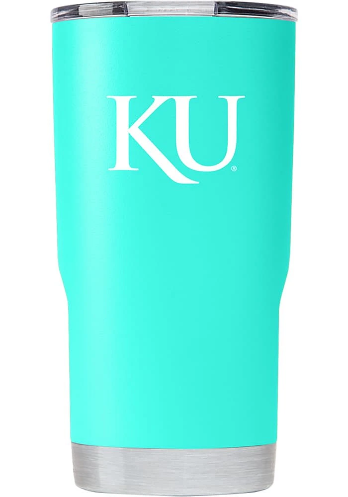 Kansas Jayhawks Team Logo 20oz Stainless Steel Tumbler