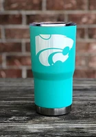 K-State Wildcats Team Logo 20oz Stainless Steel Tumbler - Teal