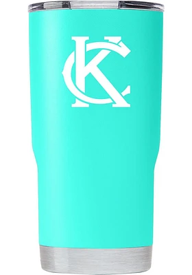 Kansas City KC Interlock 20oz Stainless Steel Tumbler - Teal
