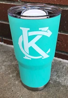 Kansas City KC Interlock 20oz Stainless Steel Tumbler - Teal