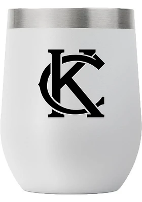 Kansas City KC Interlock 12oz Stemless Wine Stainless Steel Stemless - Grey