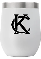 Kansas City KC Interlock 12oz Stemless Wine Stainless Steel Stemless - Grey
